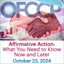 Affirmative Action: What You Need to Know Now and Later; October 23, 2024