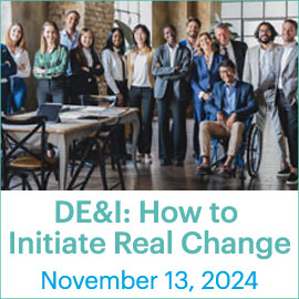 DEI: How to Initiate Real Change; November 13, 2034